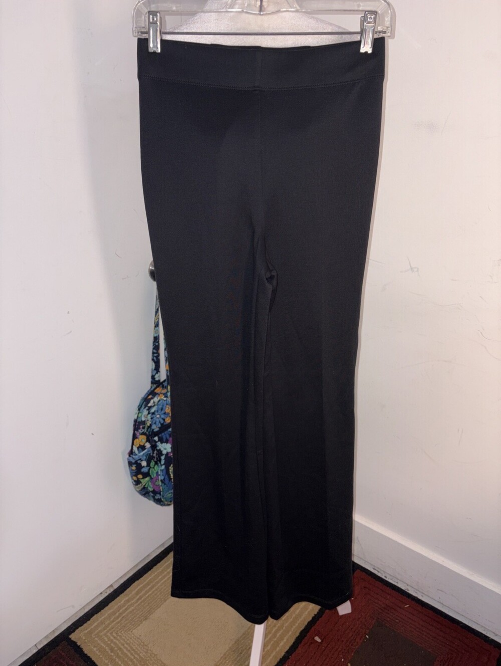 Iman Women's XS Black Pull On Dress Pants 28” W 31”L NWOT